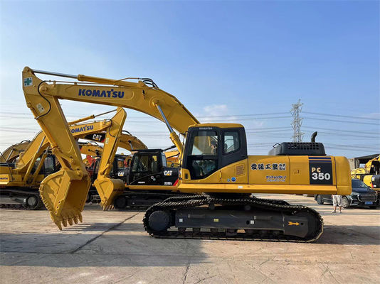 Excavadora japonesa de 35 toneladas Excavadora usada Komatsu PC350-7 Excavadora hidráulica