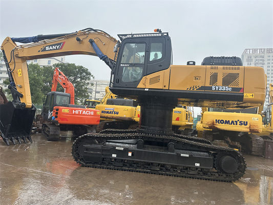 Nueva China excavadora Sany sy335C chasis elevado excavadoras de 33 toneladas