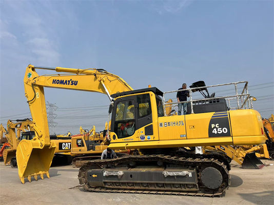 Excavadora original usada de 45 toneladas Komatsu PC450-8 Excavadora grande