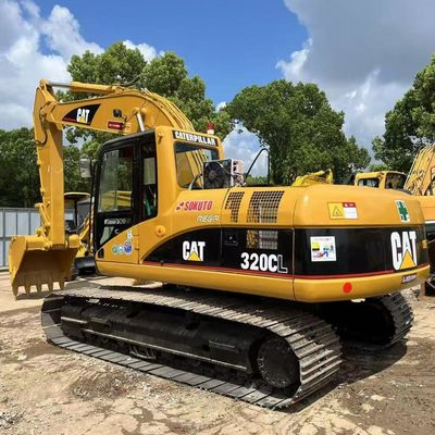Excavadora hidráulica CAT 320CL de 110 kW y reconducida con vía de 600 mm