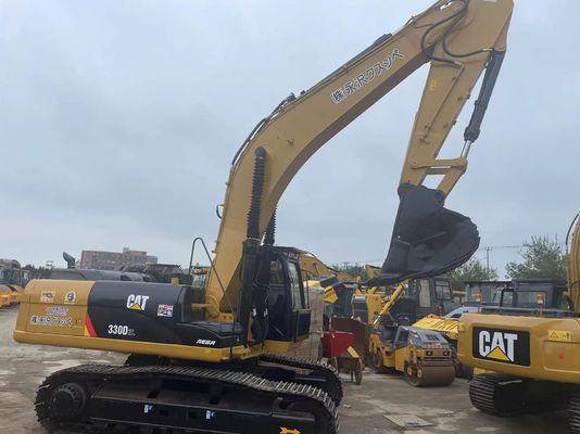 Excavadora usada de 30 toneladas CAT 330D Excavadora de arrastre de segunda mano Excavadora de orugas