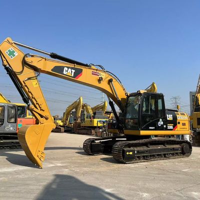 Excavadora Caterpillar 320DL en buen estado con línea de martillo para minería