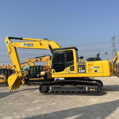 Excelente estado Komatsu PC220 8 Excavadora con máxima seguridad 22 toneladas