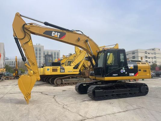 En buen estado excavadora usada Caterpillar 320D de 20 toneladas excavadora gato