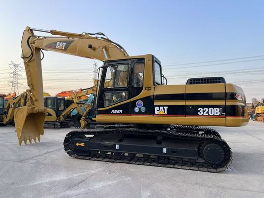 Buena calidad de la excavadora usada Caterpillar 320BL 20 toneladas excavadoras gato