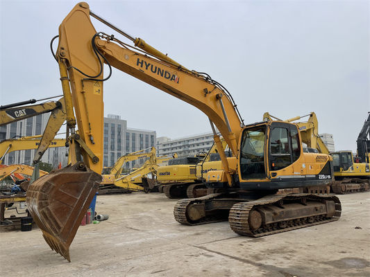 Excavadora Hyundai 220LC-9S original de alto rendimiento con potencia de motor de 112 KW