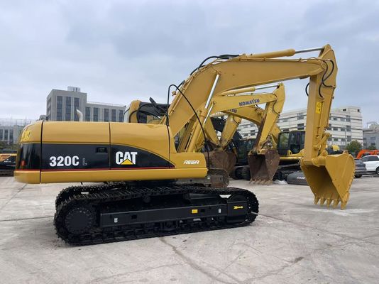 Excavadora de uso Cat 320C Excavadora de uso medio Caterpillar