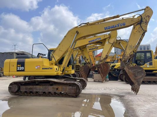 Excavadora Komatsu PC220-7 de segunda mano Excavadora original Komatsu