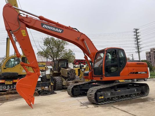 Excavadora usada Doosan DX225 Excavadora de tamaño medio Doosan
