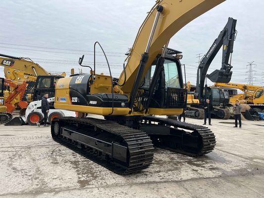 Excavadora de movimiento de tipo CAT 323DL para la construcción