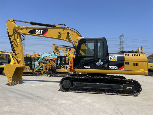 Caterpillar 320D2 Excavadora usada de 20 toneladas Excavadora de gato mediano