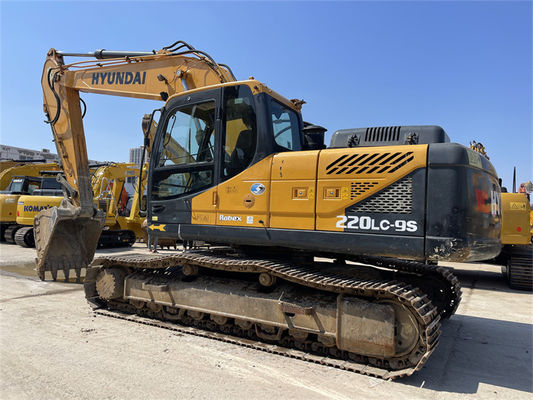 Pintura original de Corea Usado Hyundai R220LC-9S Excavadora Hyundai 220 Crawler Excavadora