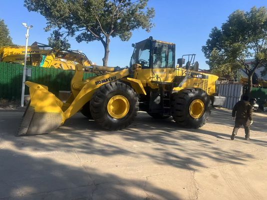 En buen estado Comatsu WA470-6 Cargador de ruedas Cargadores usados