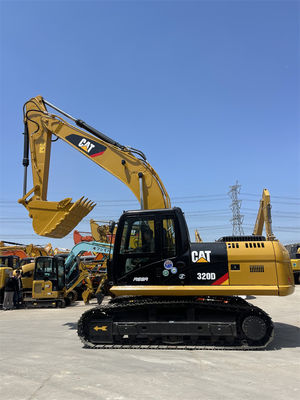 Excavadora CAT 320D usada de 20 toneladas repintada Excavadora Caterpillar 320D 320C 320DL usada