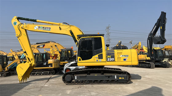 Excavadora Komatsu PC220-8 usada de Japón, PC200 de segunda mano, PC220, PC240, excavadora