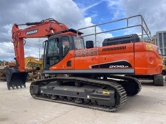 Excavadora usada de Doosan DX340LCA de segunda mano