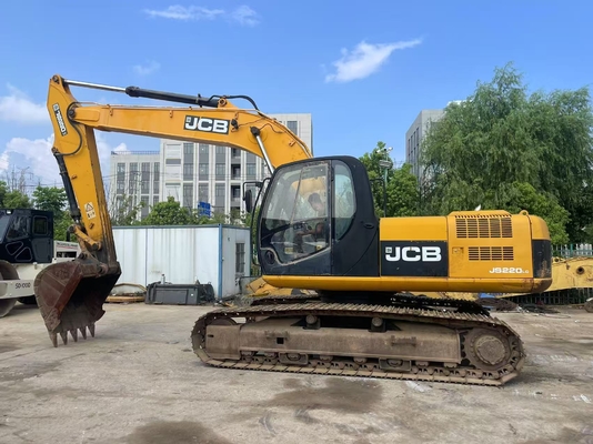Excavadora usada JCB JS220LC - Máquina hidráulica de 22 toneladas con motor de 129 kW