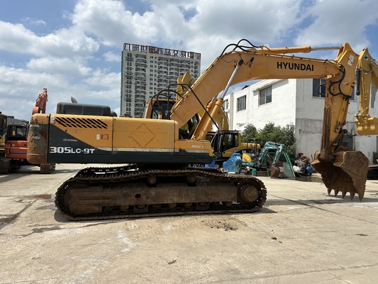 Buena condición Hyundai 305LC-9T excavadora usada barata para la venta