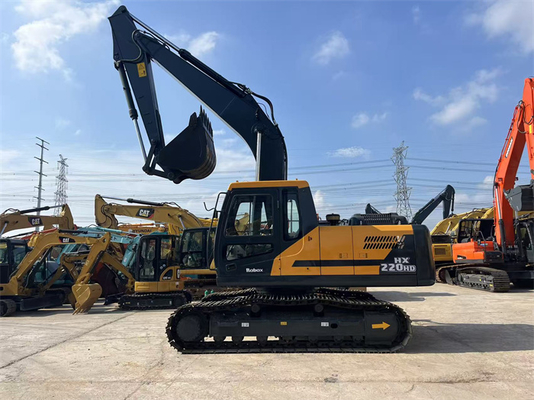 Hyundai HX220 HD usado en buenas condiciones, excavadora Hyundai HX220 de segunda mano