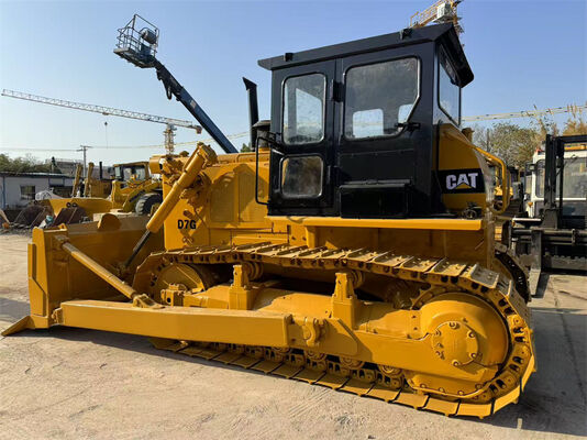 Excavadora CAT D7G original usada con motor 3306, peso de operación de 20230 kg y cuchilla recta.