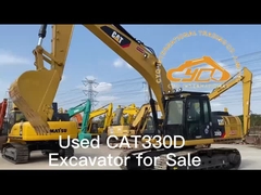 Excavadora CAT 330D usada, peso 30 toneladas, 100 %, rendimiento original de Excellet, capacidad máxima de cucharón 2CBM