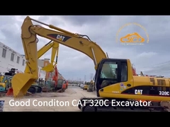 Excavadora usada CAT 320CL Peso 20 toneladas Hizo Japón Caterpillar 320C